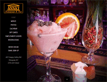 Tablet Screenshot of annasrestaurants.com